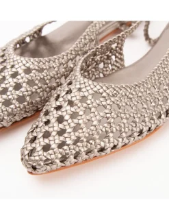 AMBERES Napa trenzada plomo