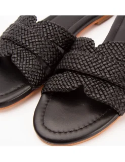 JACALA Napa trenzada negro