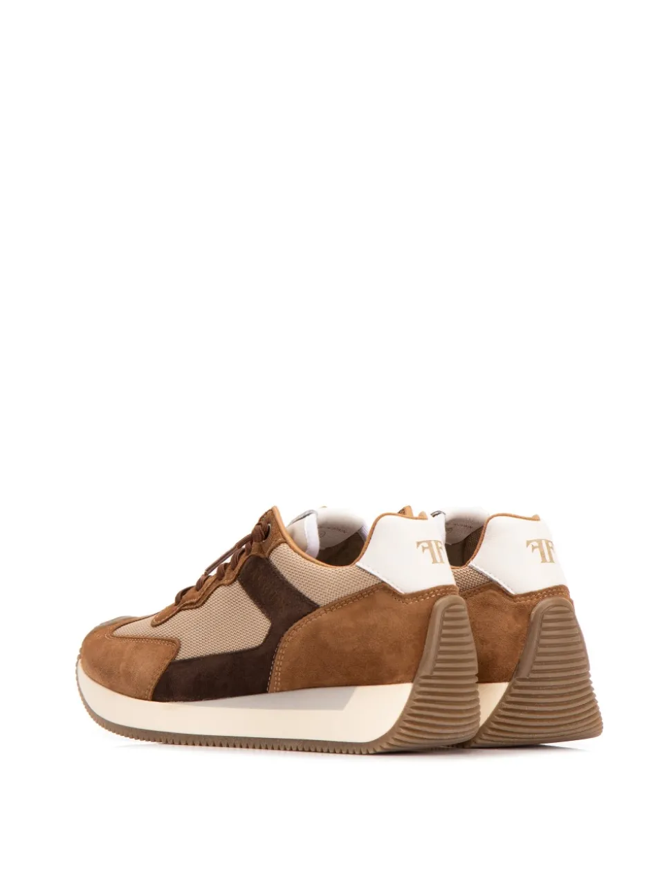 LEYDI Velour cuero - Rejilla camel