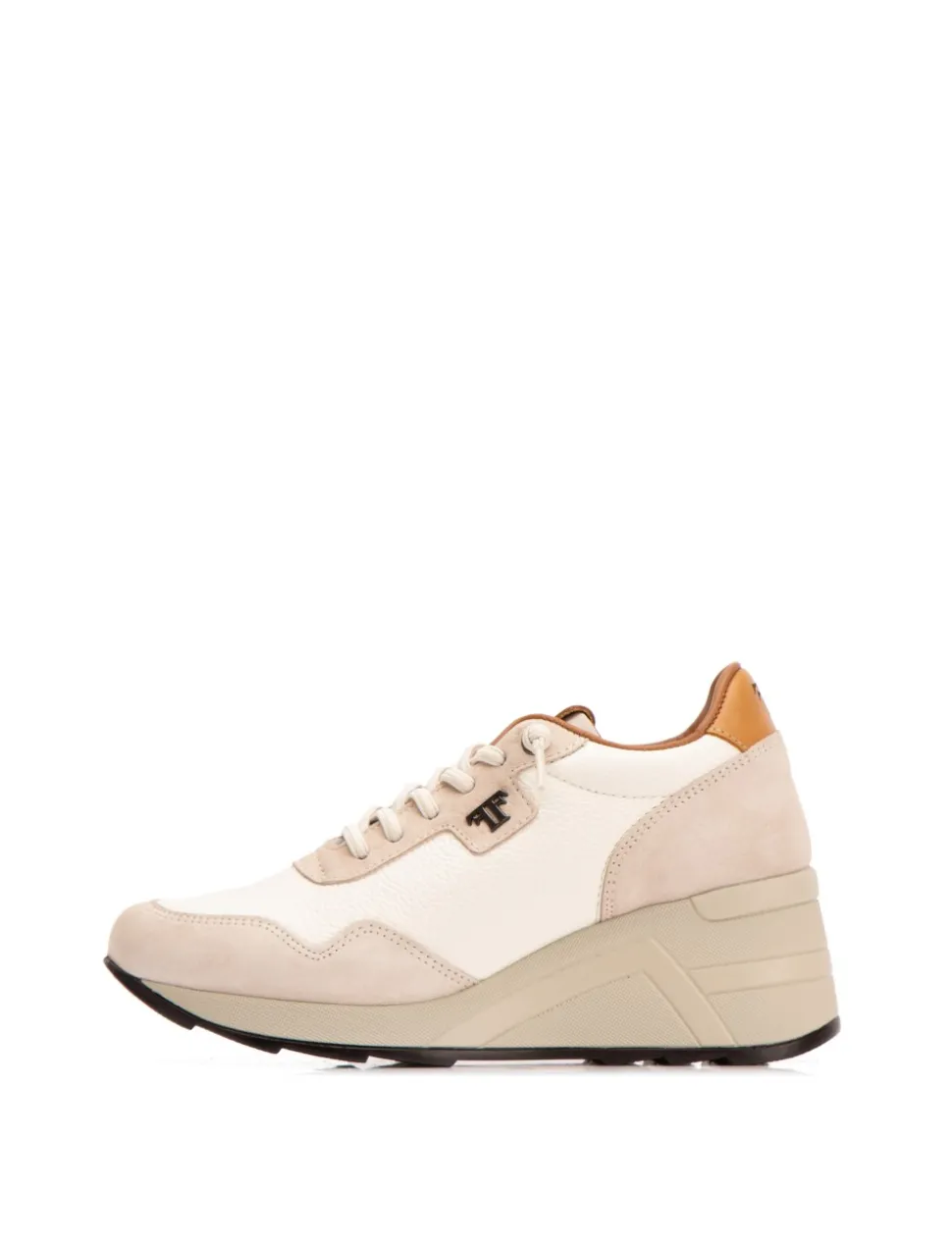 MANDY Piel bombeada blanco - Velour hielo