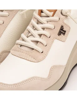 MANDY Piel bombeada blanco - Velour hielo