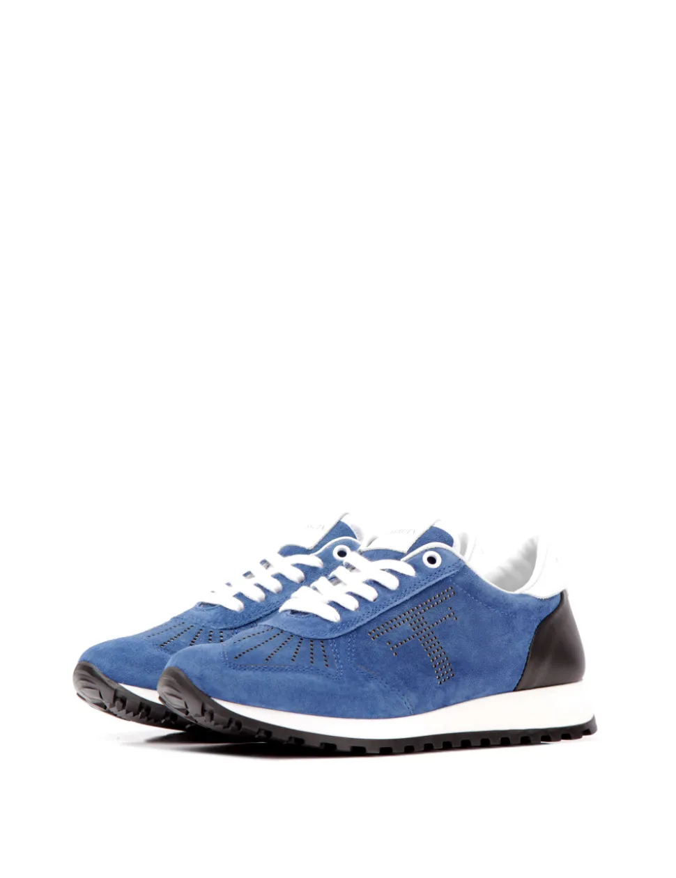 MATILDA-CHECK Velour azul