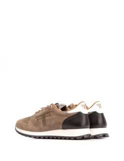 MATILDA-CHECK Velour taupe