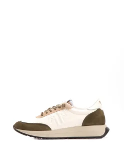 MORGAN-BIS Bombeado blanco - Velour militar